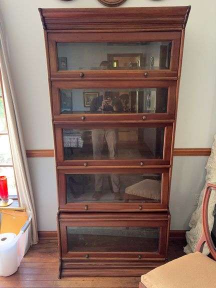 Barrister Bookcase - 33.5”W x 17”D x 73”H image