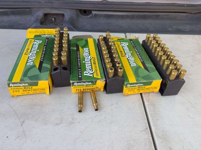 Spent .222 REM brass image