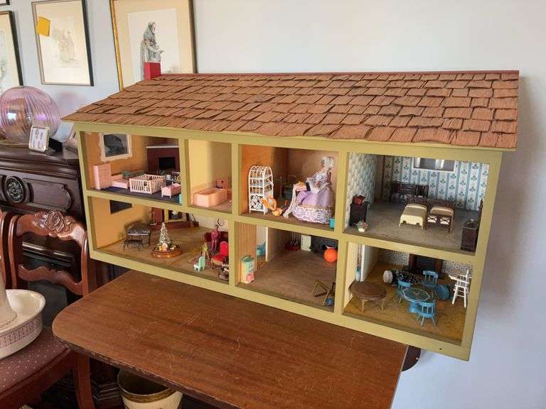 Large Doll House Display - 48”W x 18”D x 24”H image