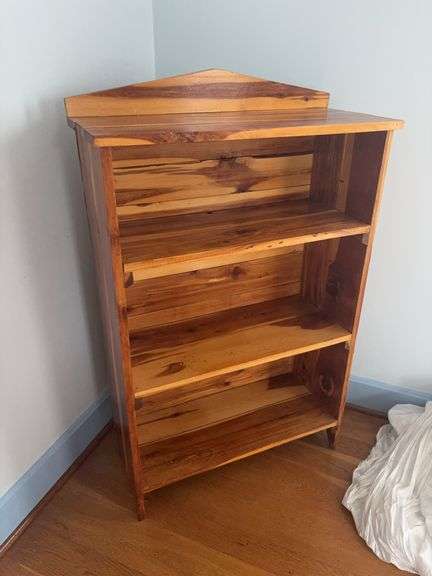 3 Shelf Cedar Bookcase - 27”W x 12”D x 44”H image