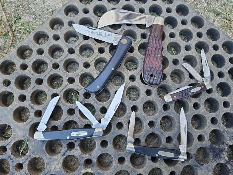 (3) Case Knives and (2) Bucket Knives image