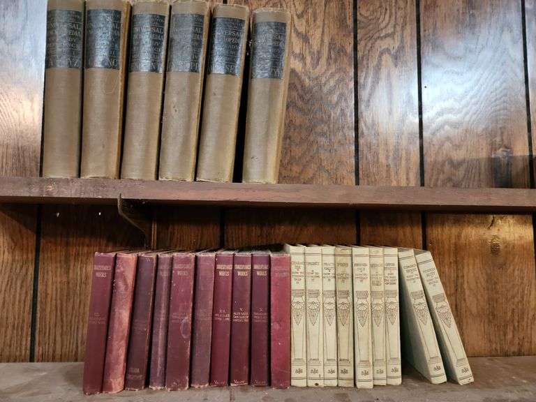 Universal Encyclopedia, Shakespeare' Works and Mental Efficiency Series Books image