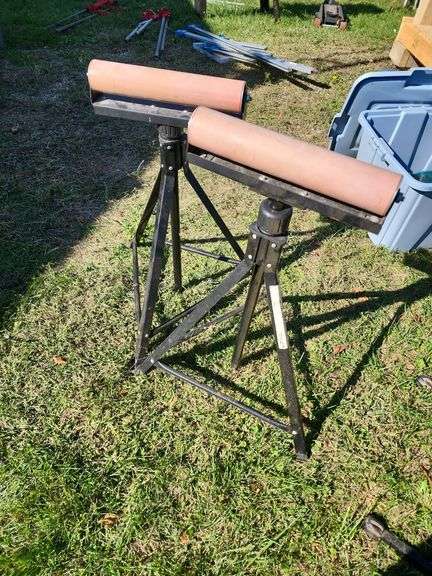 2 Harbor Freight Material Rollers image