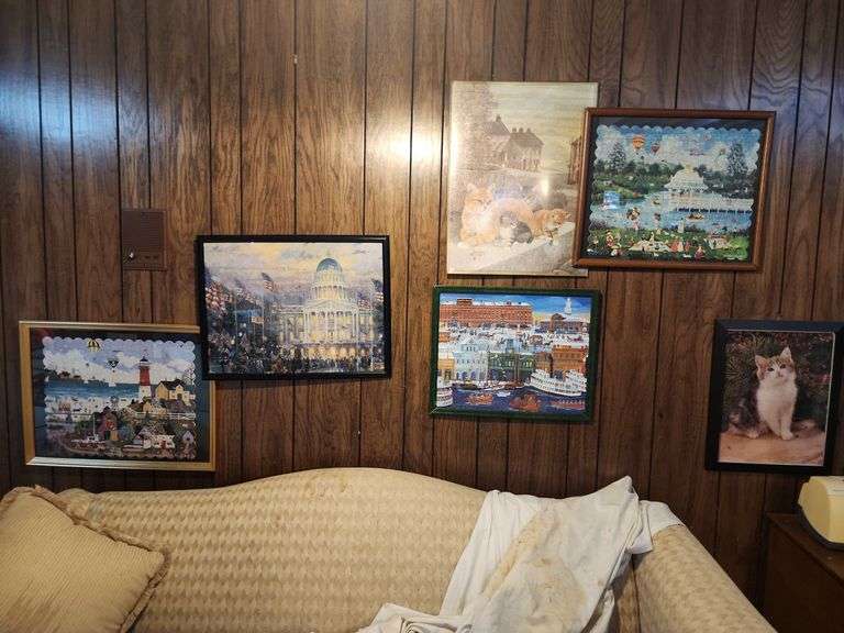6 Framed Puzzles image
