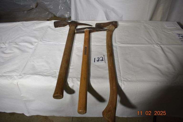 Axe, Pick and Hammer image