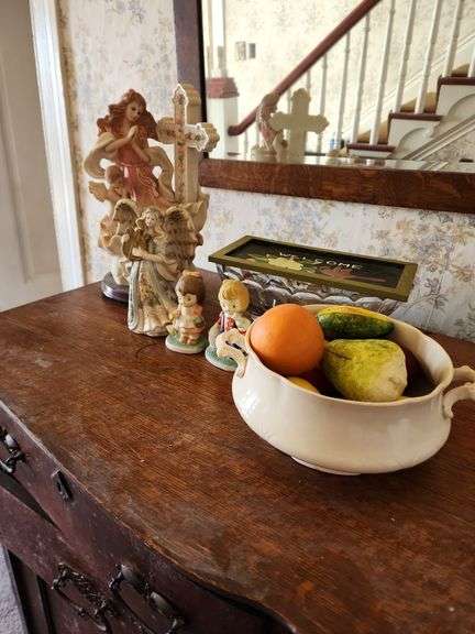 Assorted Home Decor - Angel Statues, Bowls image