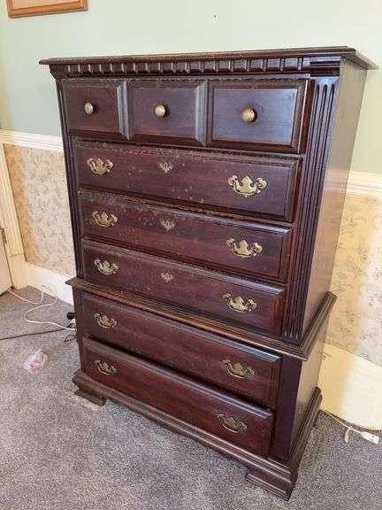 6 Drawer Dresser - 37”W x 18”D x 52”H image