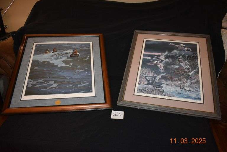 2 Ducks Unlimited Prints-28x32 & 26x32 image