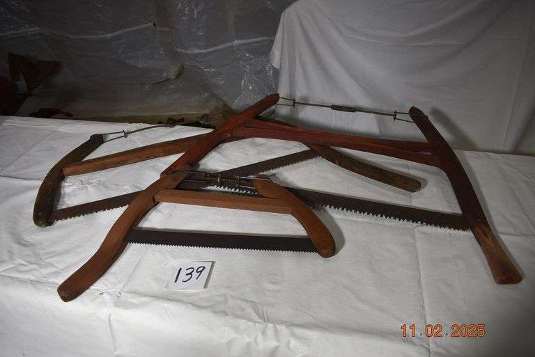 3 Vintage Hand Saws image