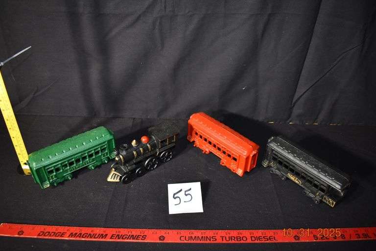 Cast Iron Train Cars image