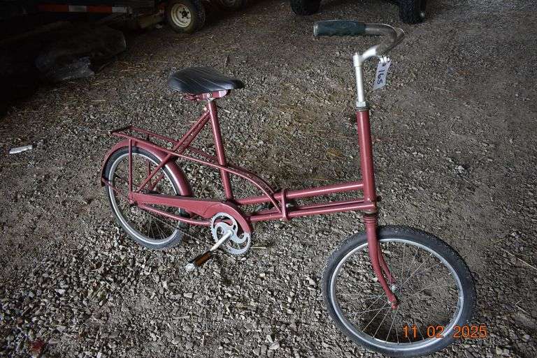 Maroon 20 inch Bicycle image