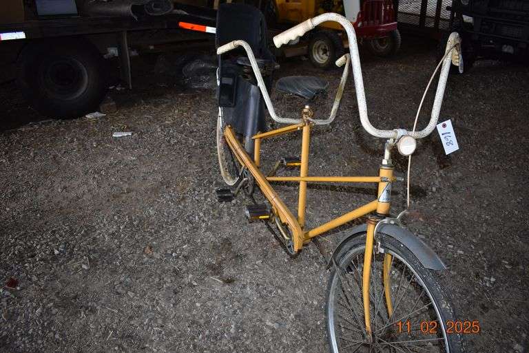 JcPenney 24 inch 2 seater with child's seat Bicycle image