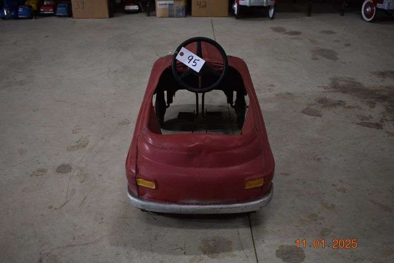 Red Pedal Car image