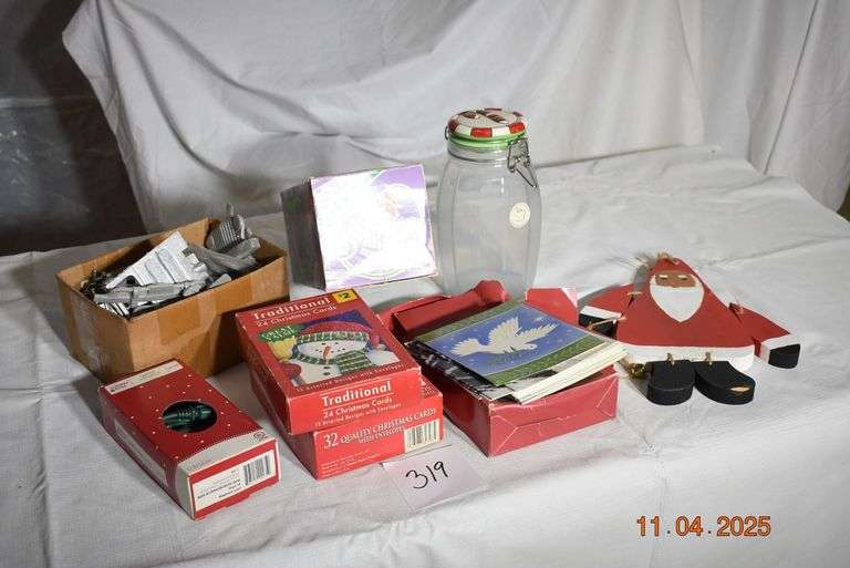 Christmas Cards, Christmas Décor and misc items image