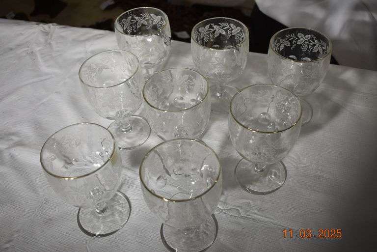 8 Gold Rimmed Glasses image