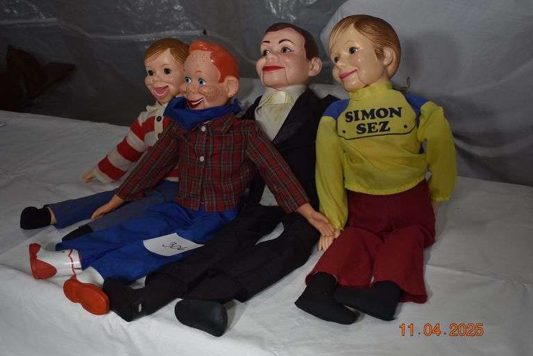 4 Ventriloquist Dolls-Howdy image