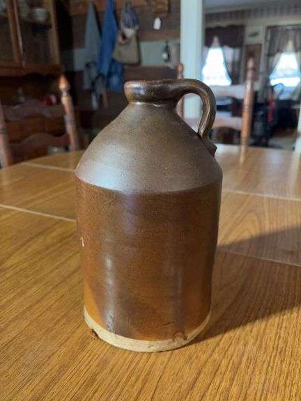 Small Crock Jug with Handle - 10”H image
