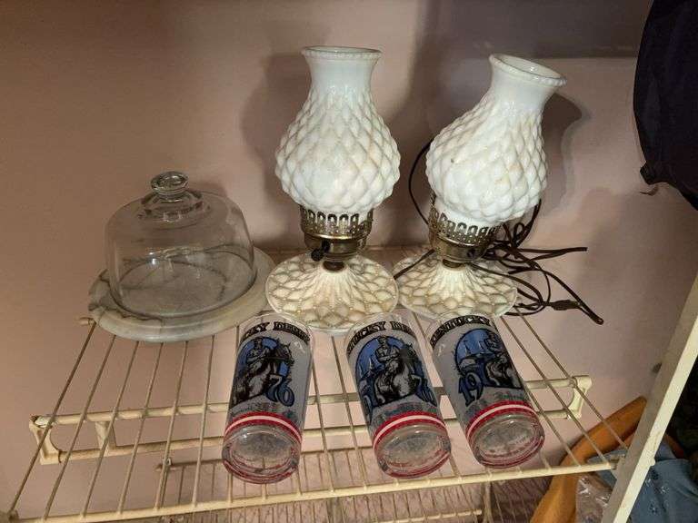 KY Derby Glasses, Lamps, Covered Dish image