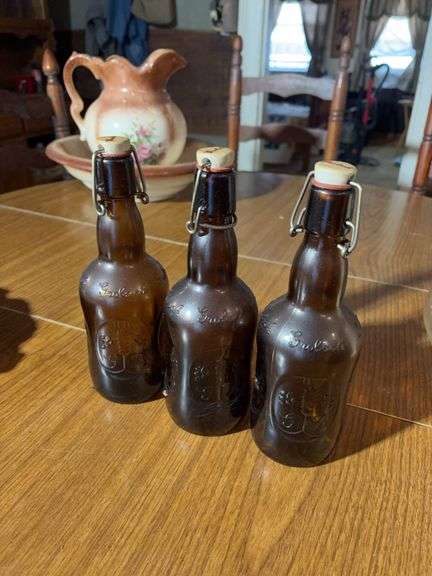 3 Brown Bottles image