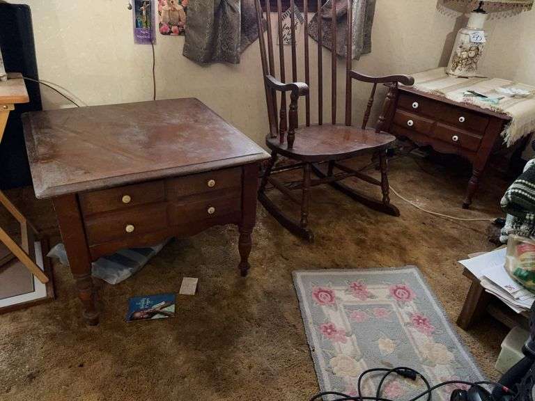 (2) Side Tables - 26”sq x 21”H image