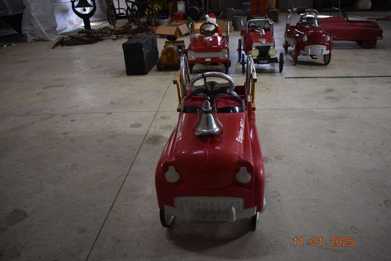 Engine No. 7 Pedal Car image