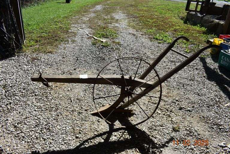 Vintage Plow and Wheel image