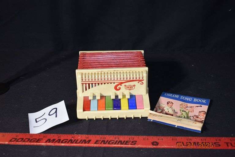 Emenee Vintage Toy with song book image