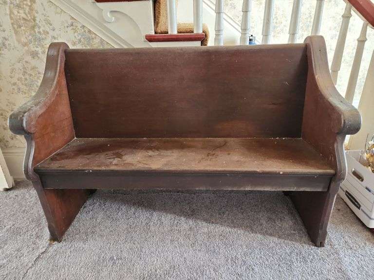 Church Pew 51"x34"x20" image
