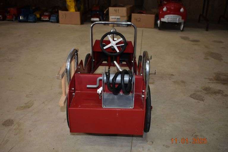 Fire Dept. Pedal Car image