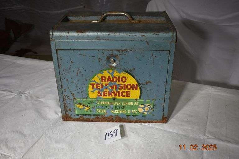 Vintage Television Repairman Toolbox image