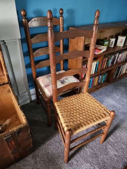 4 Wooden Chairs image