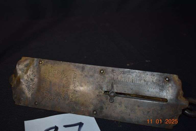 Landers Spring Balance Scale image