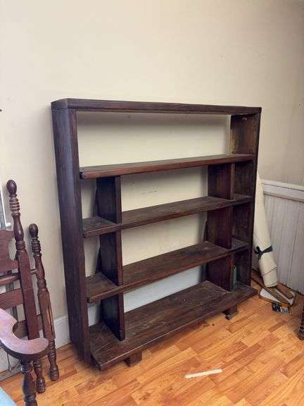 Homemade Book Case - 50”W x 12”D x 54”H image
