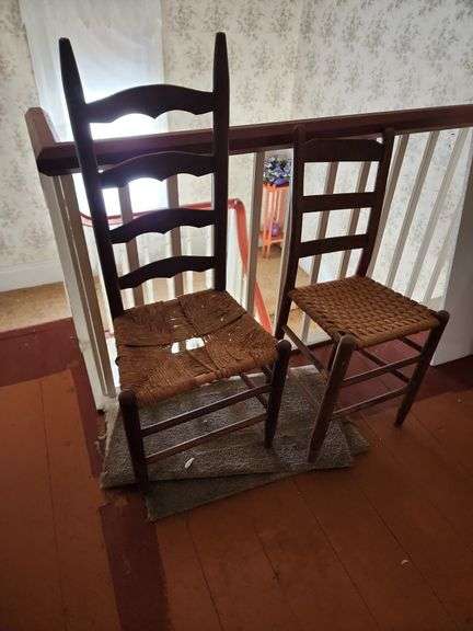 2 Wooden Chairs image