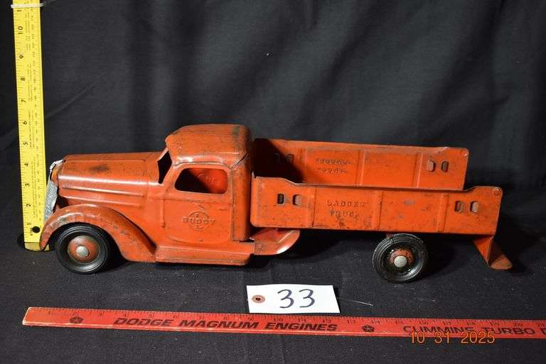Buddy Ladder Truck-21 1/2" long, 6" wide, 6" tall image