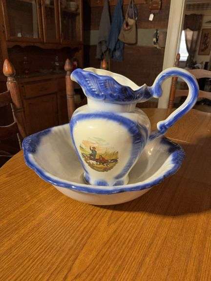 Wash Bowl and Pitcher image