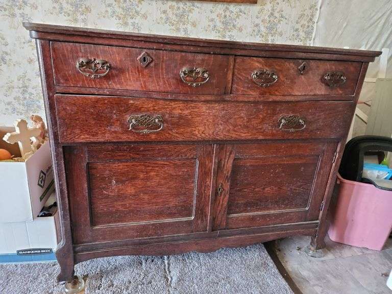 Buffet on Wooden Casters 48"x22"x39 image