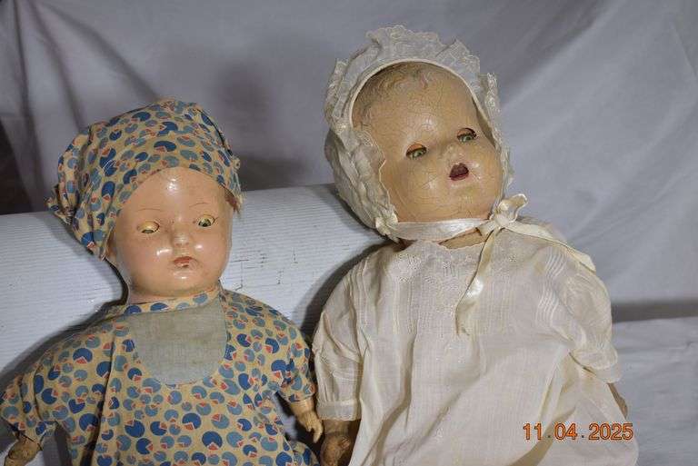 2 Vintage Dolls image