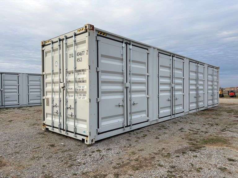 40' x 8' Multi Door Shipping Container - SN CFGU4046772 image