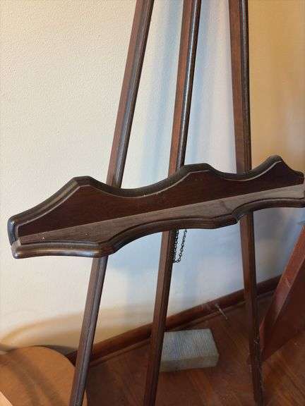 Easel and Basket with Contents