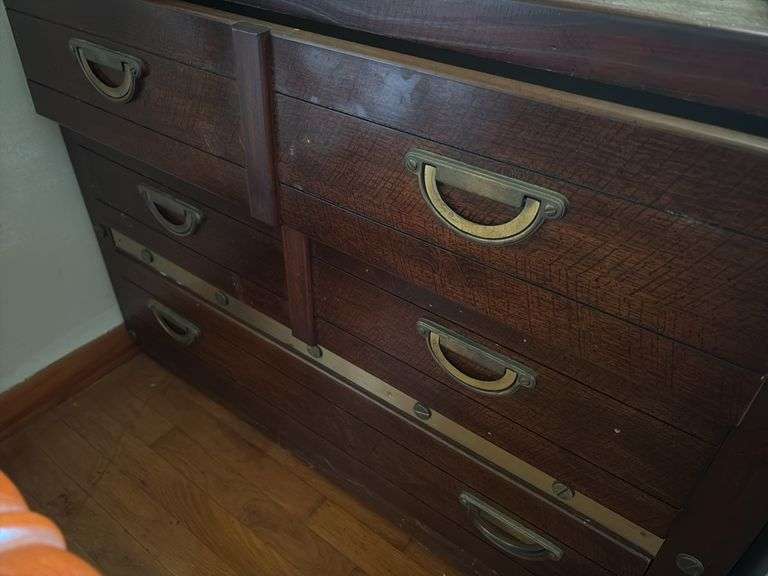 3 drawer dresser and 2 TVs
