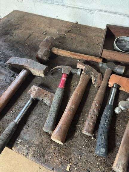 Assorted Hatchets and Hammers