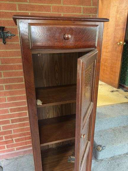 Upright Cabinet - 58”H x 21”W x 15”D