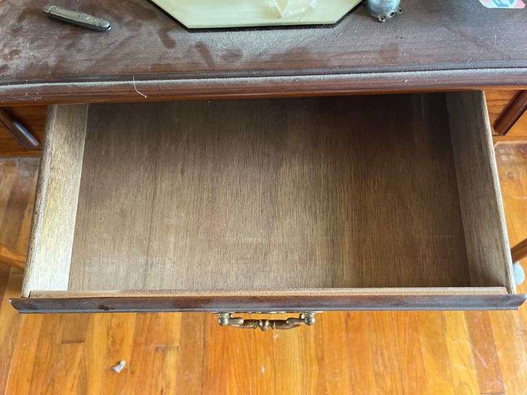 Buffet 48”x16”x30” with Contents and Wall Display