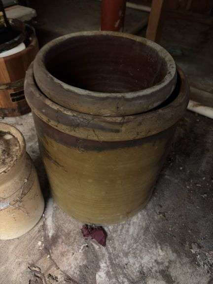 Butter Churn, Crocks, Art, Ice Cream Maker