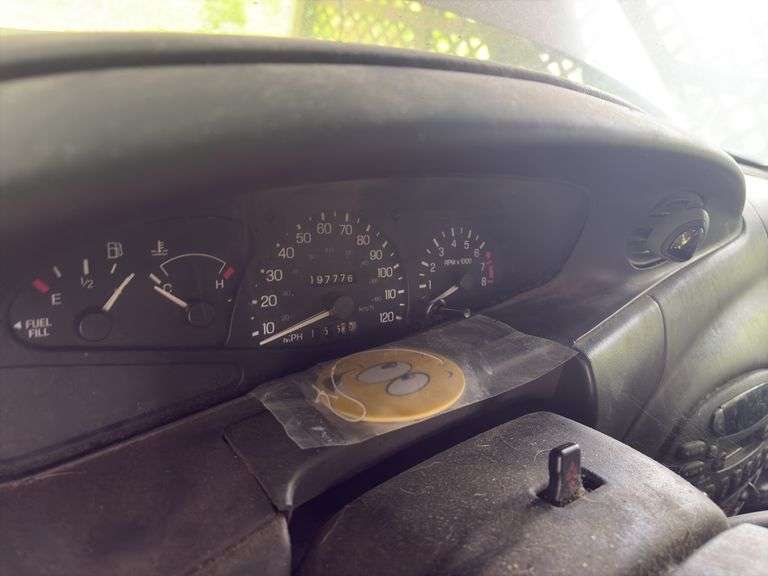 2002 Ford Escort - VIN 3FAFP11322R109704 - 197,776 miles - does not run, no keys, but has clear title - will have to be trailed