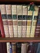 Vintage Books & Contents of Book Shelf