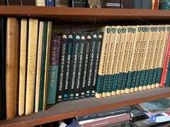 Vintage Books & Contents of Book Shelf