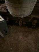 Trunk and tub with contents