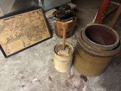Butter Churn, Crocks, Art, Ice Cream Maker